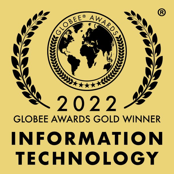 2022 Globee Awards Gold Winner Information Technology